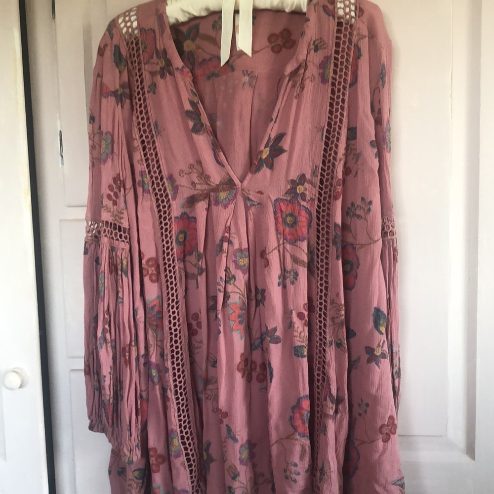 Free people flowing blouse size medium